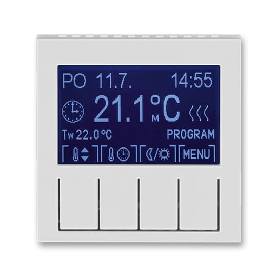 termostat programovatelný LEVIT 3292H-A10301 16 šedá/bílá